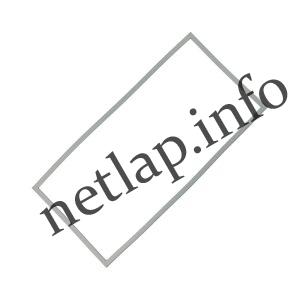 Beko hűtőgép ajtógumi normáltér 4669522800