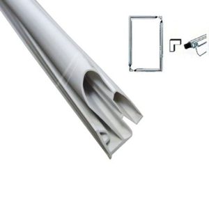 Univerzális hűtőajtó tömítés, hűtőgép ajtószigetelés, kerekített profil 1300X700mm