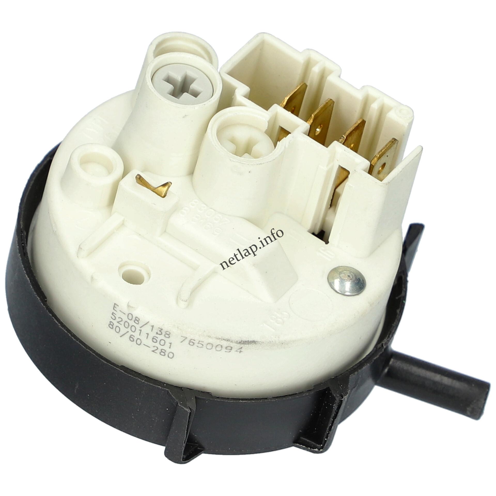 Whirlpool mosógép vízszintszabályzó 480111101162 Whirlpool mosógép vízszintszabályzó 480111101162