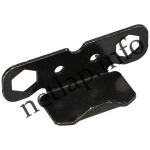 Whirlpool hűtőgép zsanér alsó fagyasztótér ajtó 480132103094