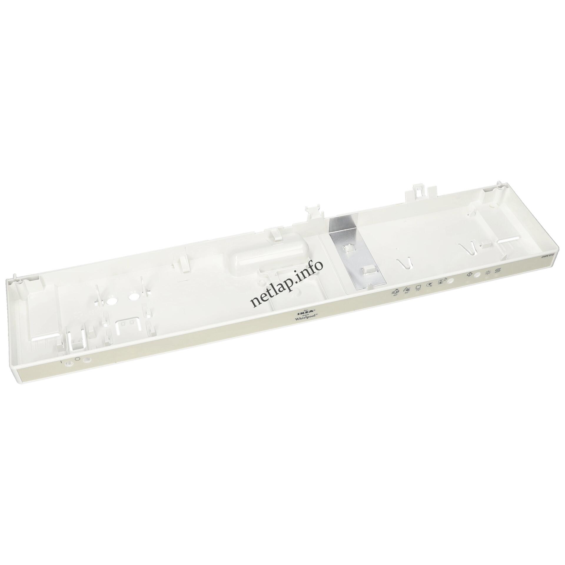 Whirlpool mosogatógép kezelőelőlap C00433975 Whirlpool mosogatógép kezelőelőlap C00433975