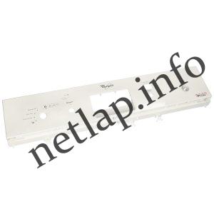 Whirlpool mosogatógép kezelőelőlap 480140102094