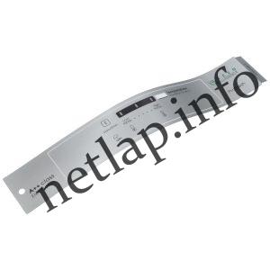 Whirlpool hűtőgép gomb fólia öntapadós 481010367292