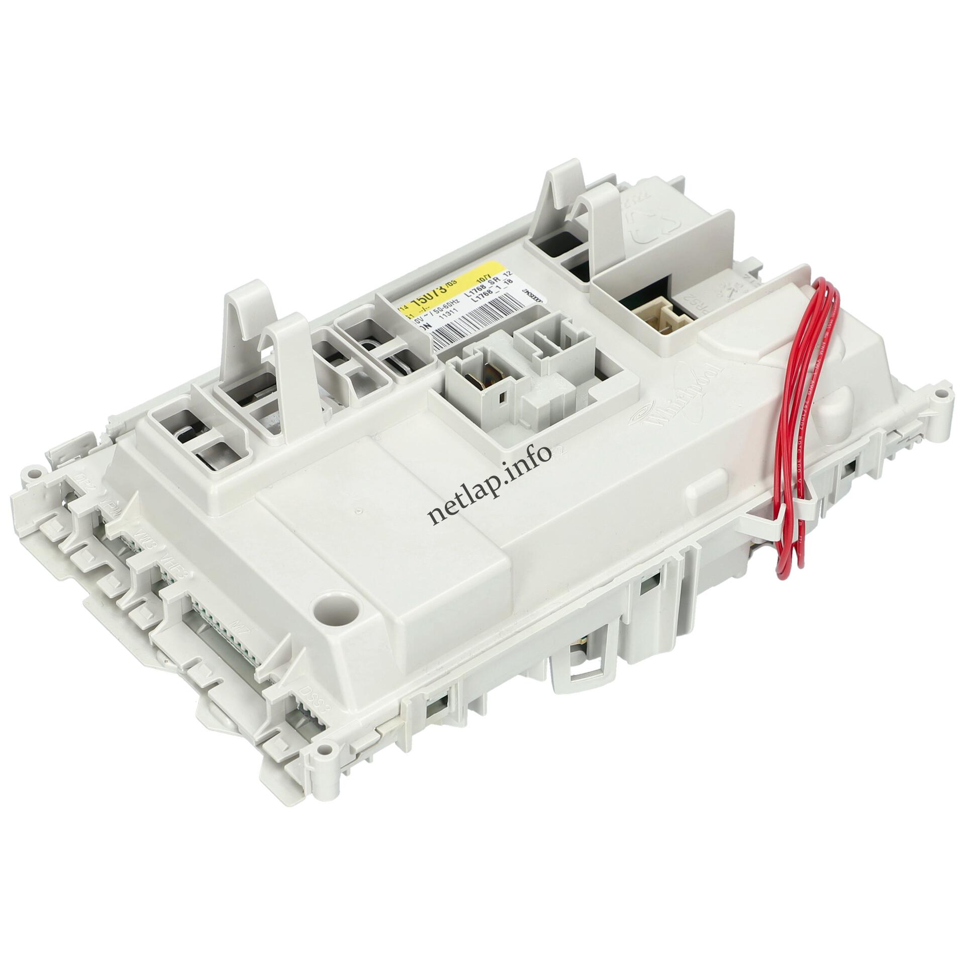 Whirlpool mosógép vezérlőmodul 480111100296 Whirlpool mosógép vezérlőmodul 480111100296