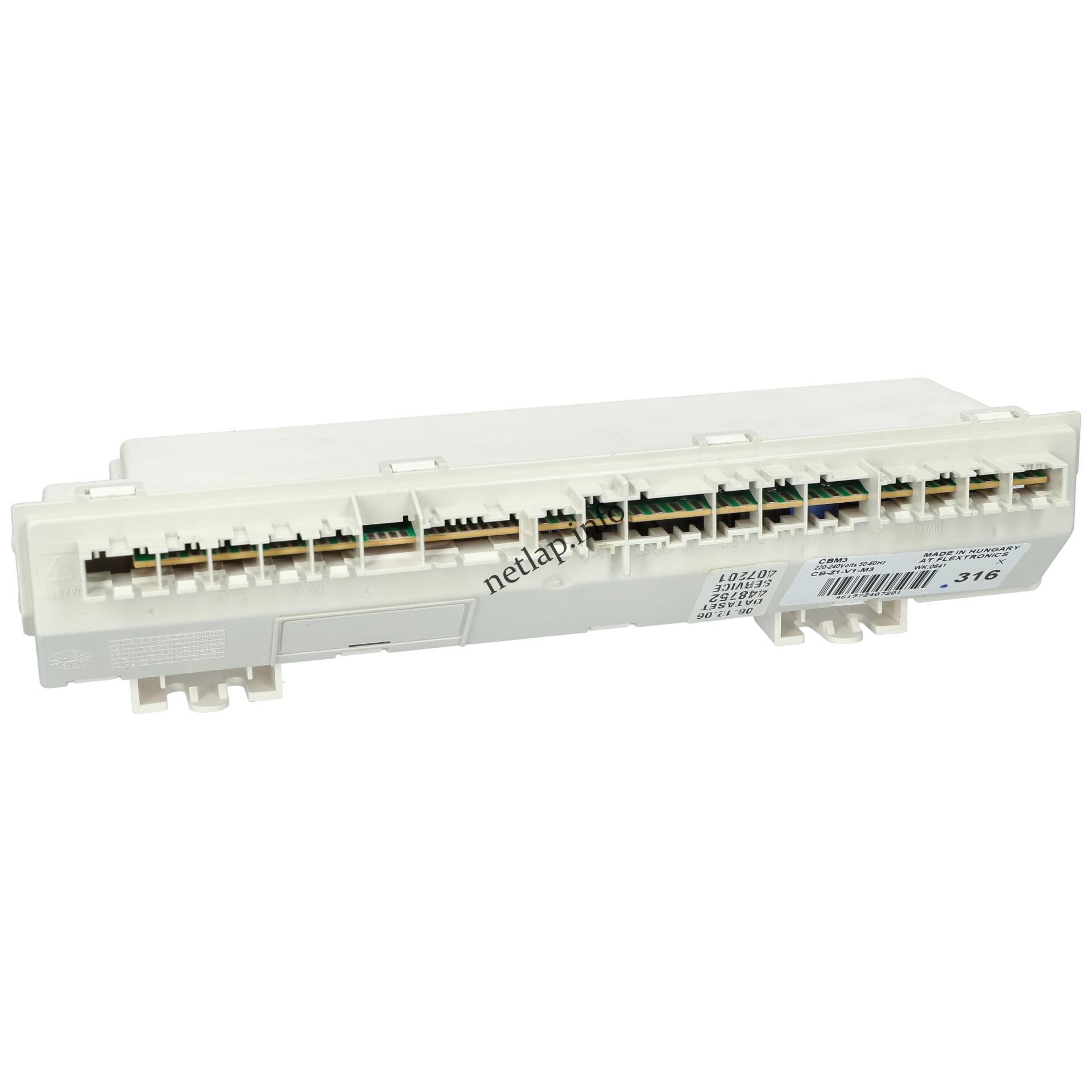 Whirlpool mosogatógép vezérlőmodul 481221478694 Whirlpool mosogatógép vezérlőmodul 481221478694