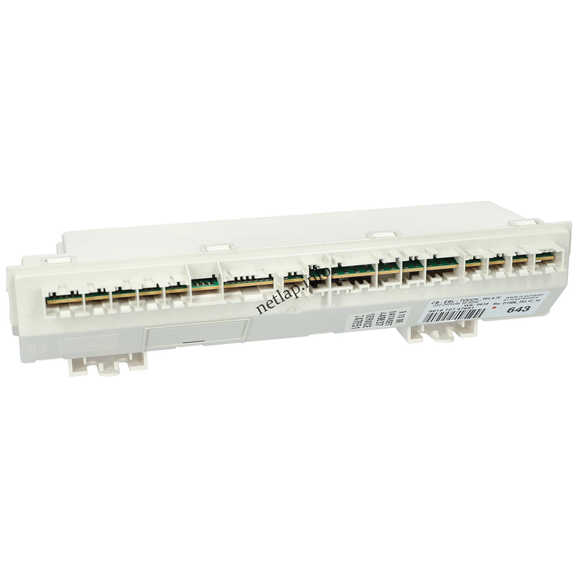 Whirlpool mosogatógép vezérlőmodul 481221478695 Whirlpool mosogatógép vezérlőmodul 481221478695