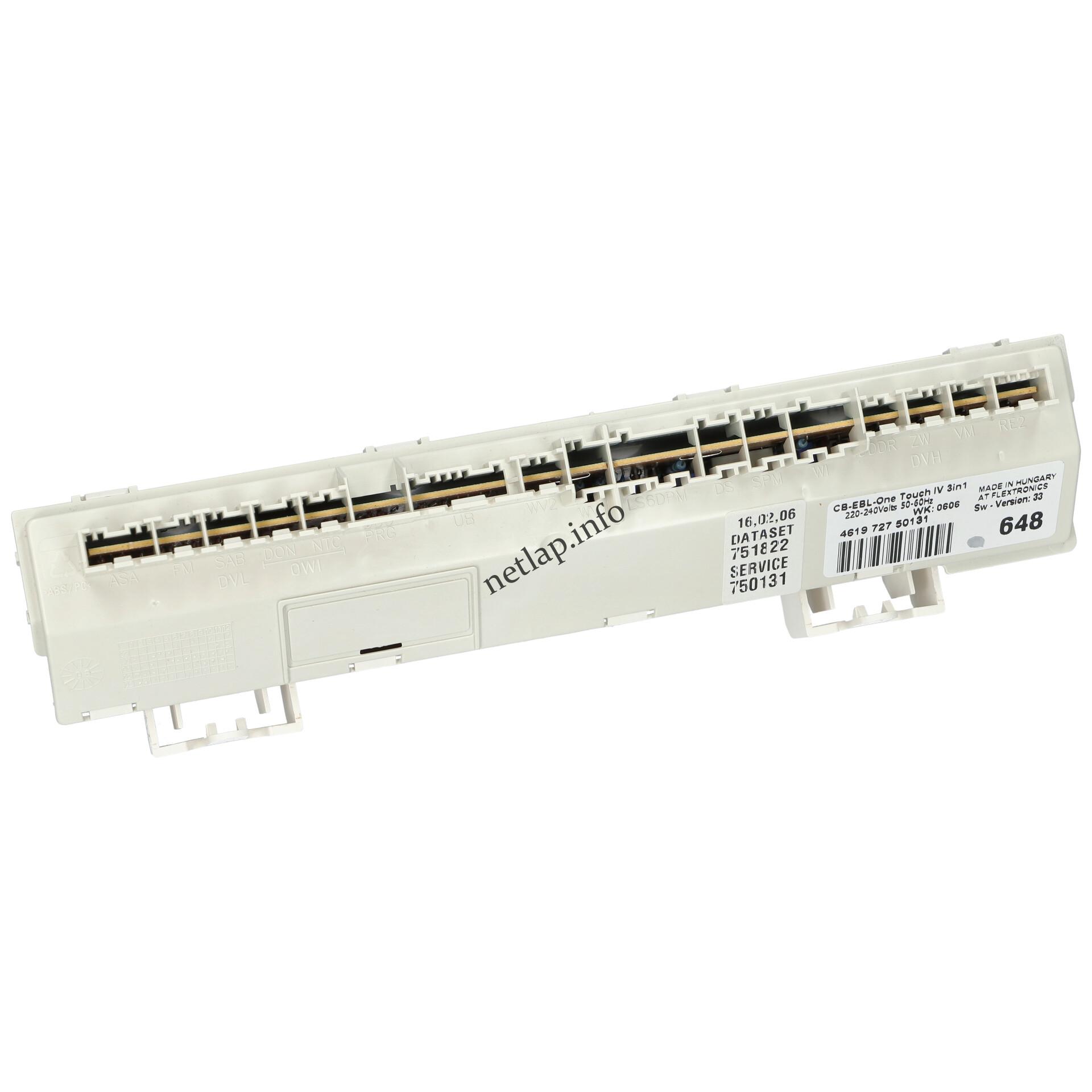 Mosogatógép vezérlő elektronika adp6945 481221479806 Mosogatógép vezérlő elektronika adp6945 481221479806