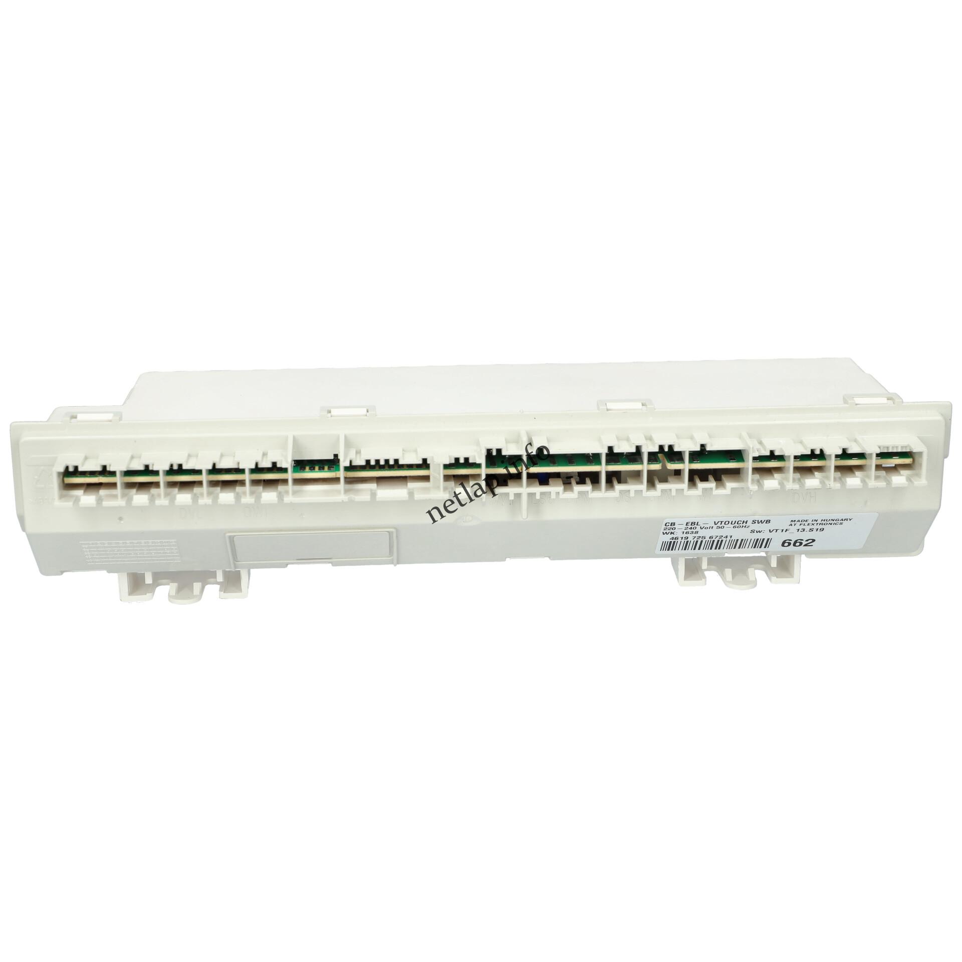 Whirlpool mosogatógép vezérlőmodul 481221470009 480140100486 Whirlpool mosogatógép vezérlőmodul 481221470009 480140100486