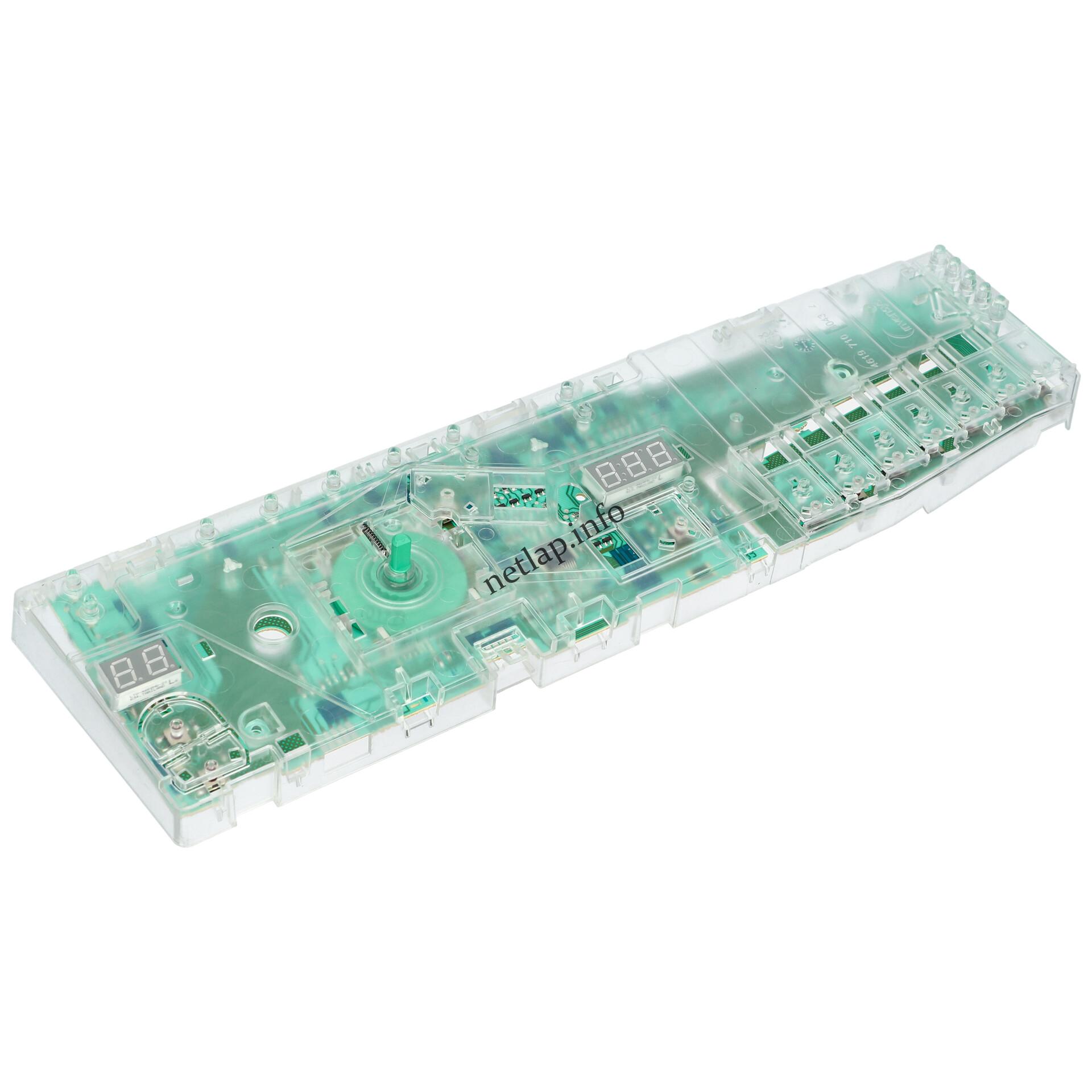 Whirlpool mosógép vezérlőmodul 481223958025 Whirlpool mosógép vezérlőmodul 481223958025