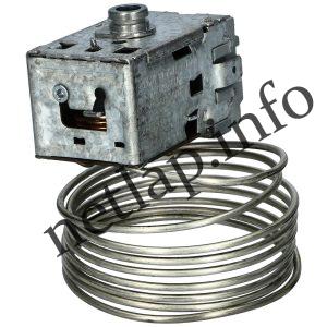 Whirlpool hűtőgép hőfokszabályzó fagyasztótér fix értéken kapcsol 481228238194