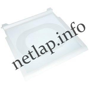 Whirlpool hűtőgép polc normáltér üveg 481245088273