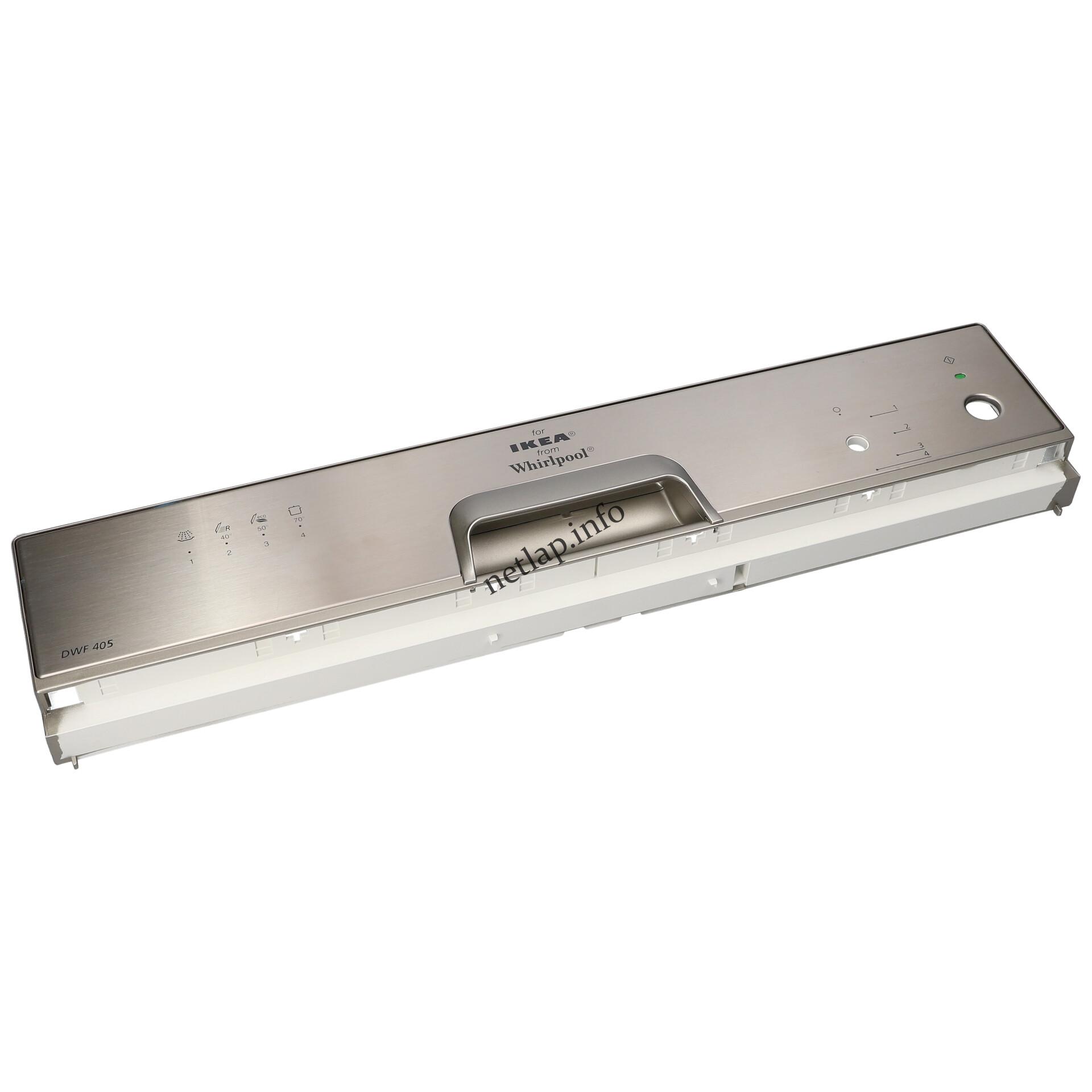 Whirlpool mosogatógép kezelőelőlap 481245371662 Whirlpool mosogatógép kezelőelőlap 481245371662