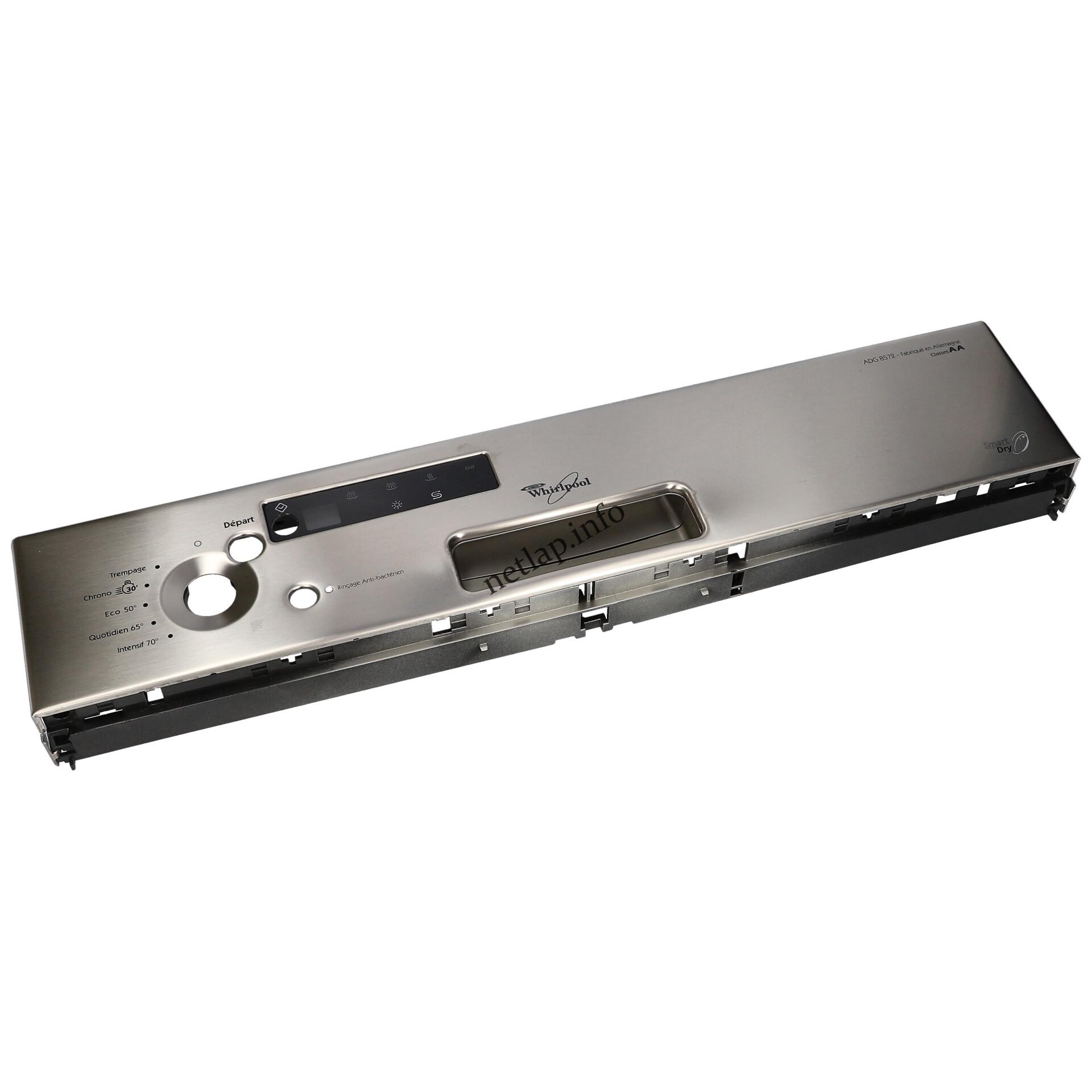 Whirlpool mosogatógép kezelőelőlap 481245372246 Whirlpool mosogatógép kezelőelőlap 481245372246
