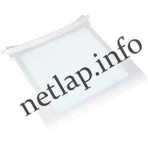 Whirlpool hűtőgép üvegpolc fagyasztótér 481245088482