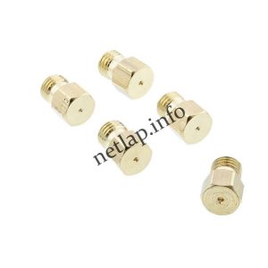 Electrolux Zanussi gáztűzhely PB fúvóka készlet 6mm 0,50/0,71/0,77