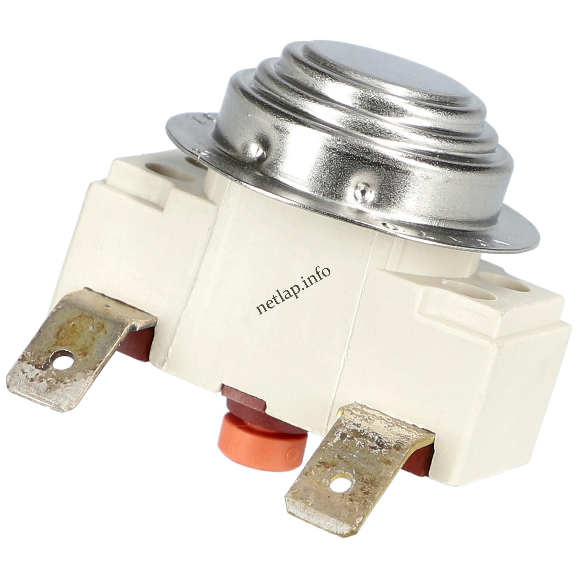 Whirlpool mosogatógép klixon 2 érintkezős visszanyomós 481928228627 Whirlpool mosogatógép klixon 2 érintkezős visszanyomós 481928228627