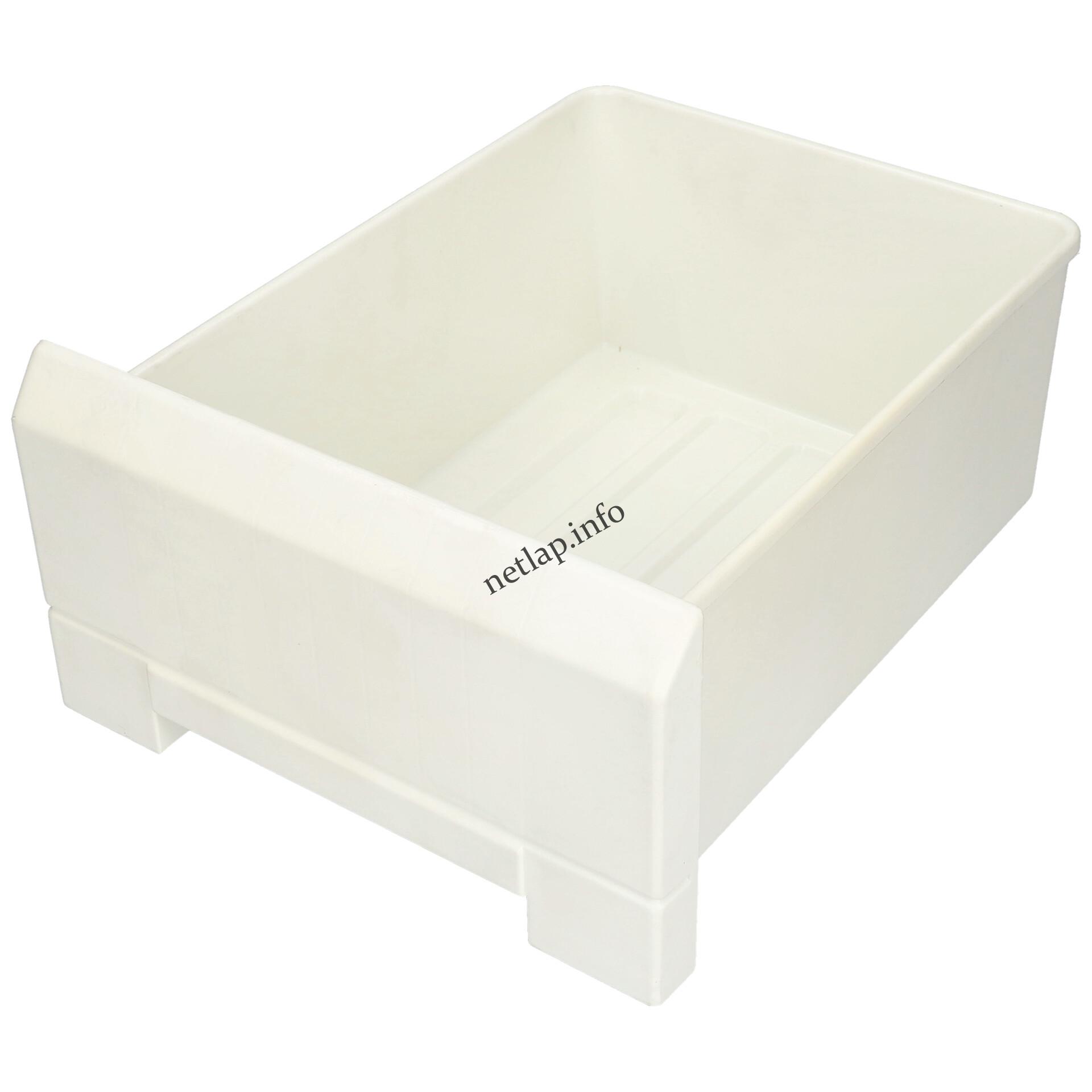 Indesit Whirlpool hűtőgép zöldségtartó fiók 258x145x315 mm 481941878431 Indesit Whirlpool hűtőgép zöldségtartó fiók 258x145x315 mm 481941878431