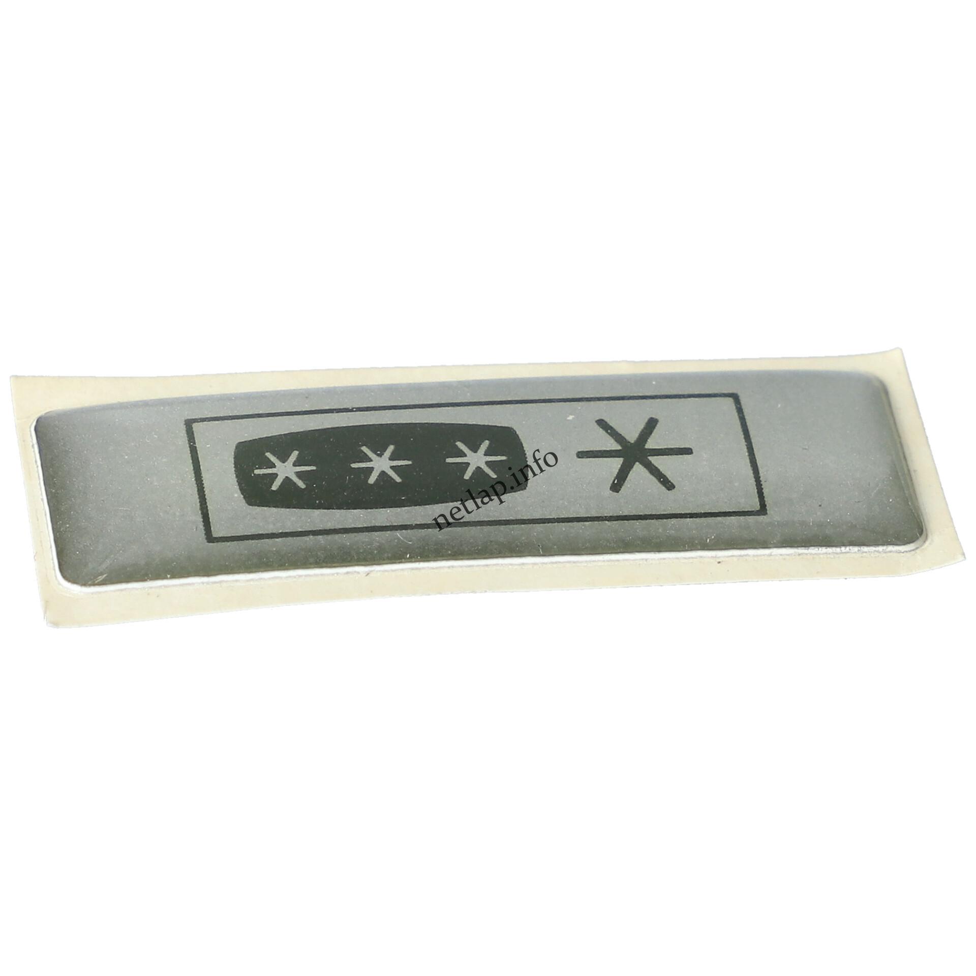 Whirlpool hűtőgép csillag matrica 481946049859 Whirlpool hűtőgép csillag matrica 481946049859