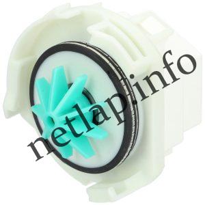 Whirlpool mosogatógép ürítő szivattyú 3 körmös hátul stekkeres (OEM) 482000023392