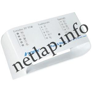 Indesit mosógép mosószertartó előlap C00516019