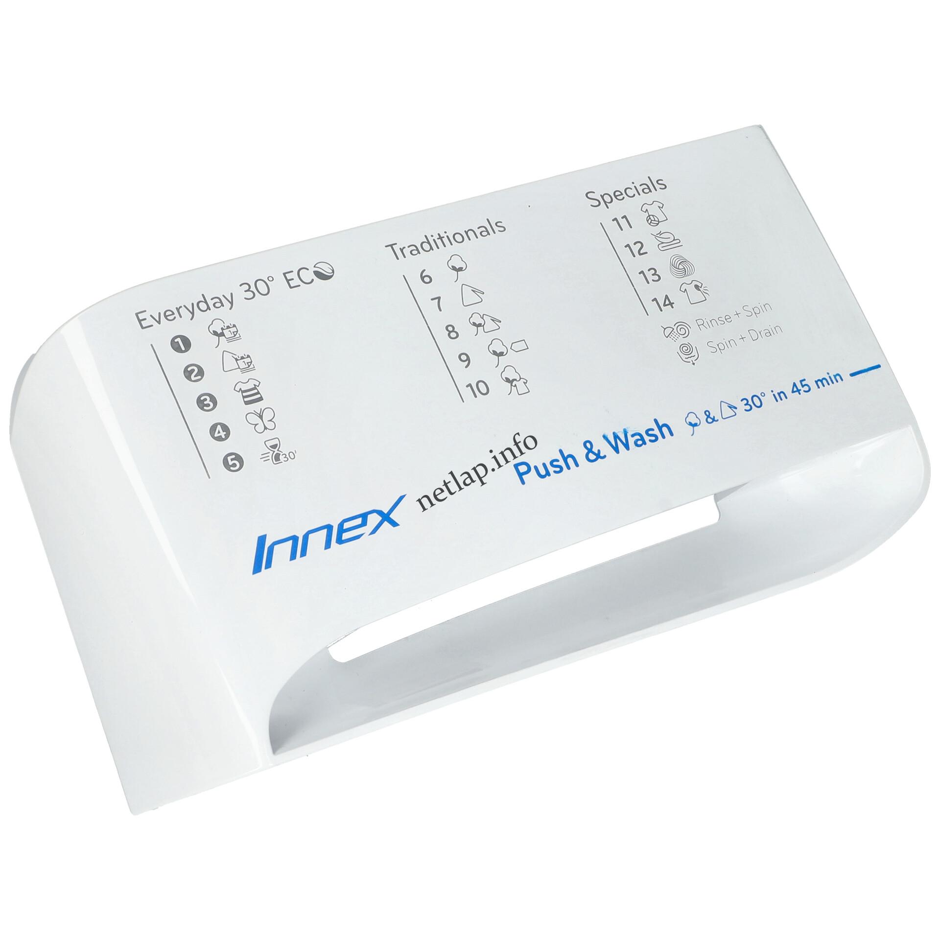 Indesit mosógép mosószertartó előlap C00516019 Indesit mosógép mosószertartó előlap C00516019