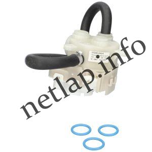 Indesit Whirlpool mosogatógép váltószelep+belső cső C00536387
