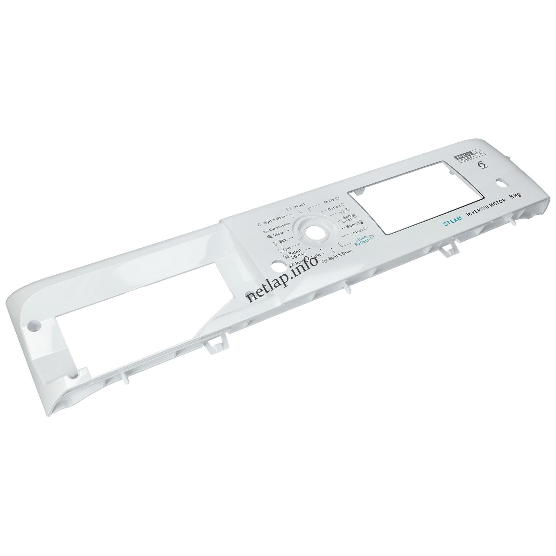 Whirlpool mosógép előlap kezelő burkolat C00634296 Whirlpool mosógép előlap kezelő burkolat C00634296