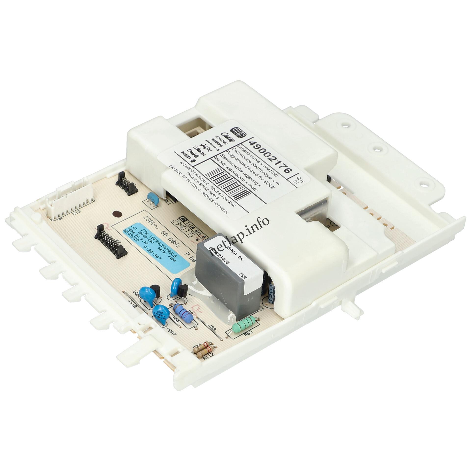 Candy vezérlő elektronika 32k software 49002176 Candy vezérlő elektronika 32k software 49002176