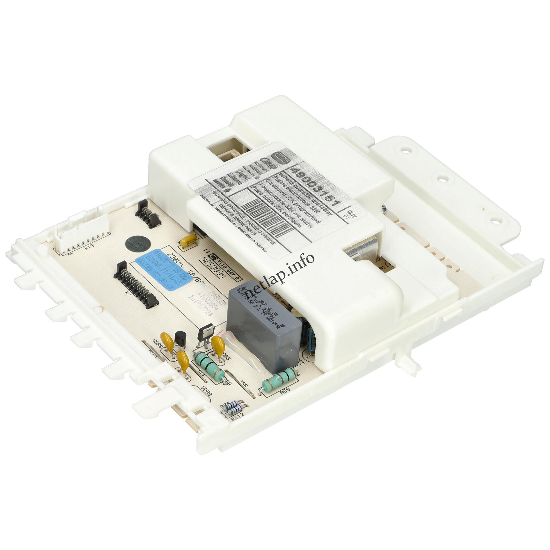 Candy vezérlő elektronika 32k software 49003151 Candy vezérlő elektronika 32k software 49003151