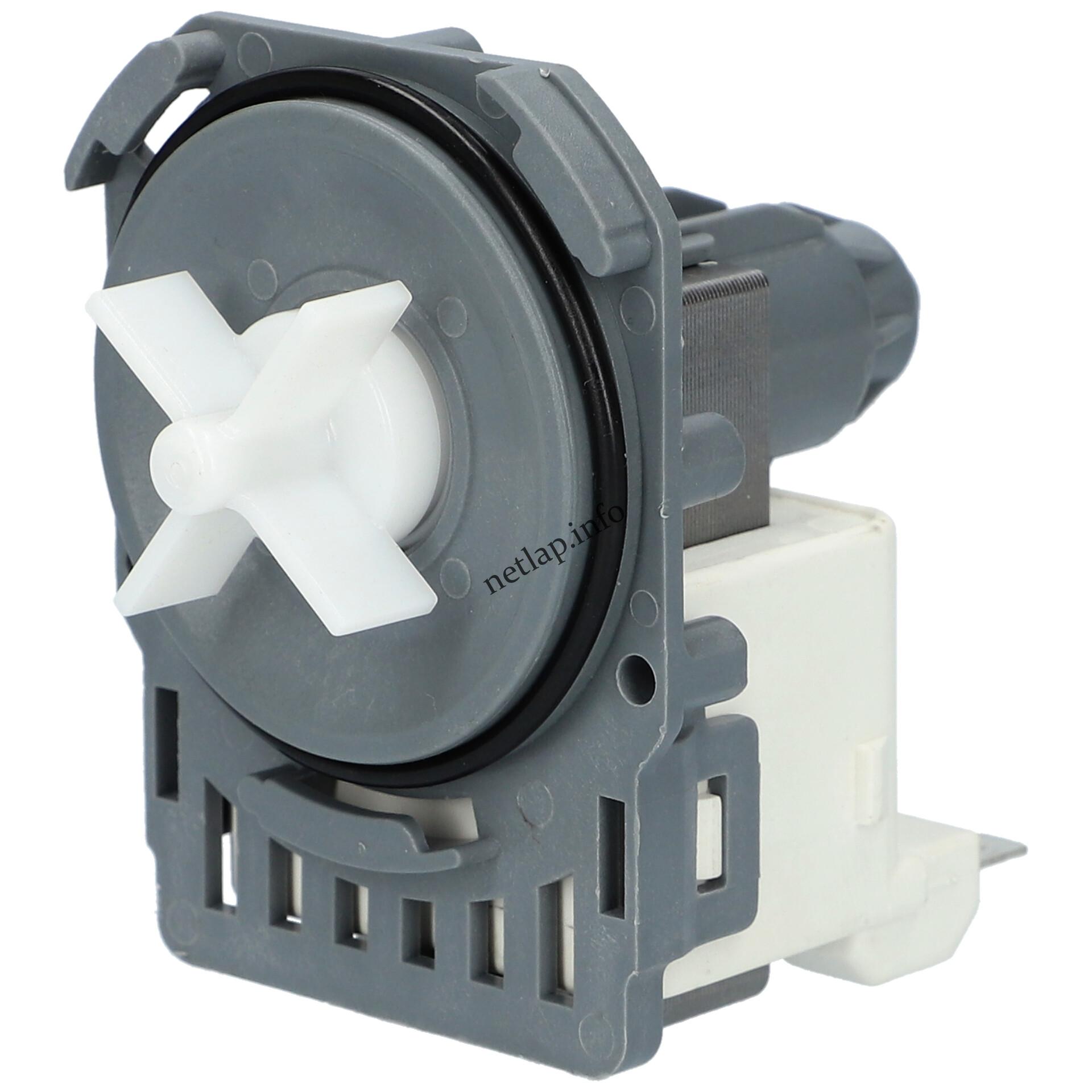 Candy mosógép 30W ürítő szivattyú 3 körmös hátul sarus Hanyu b20 6a01 00215911 Candy mosógép 30W ürítő szivattyú 3 körmös hátul sarus Hanyu b20 6a01 00215911