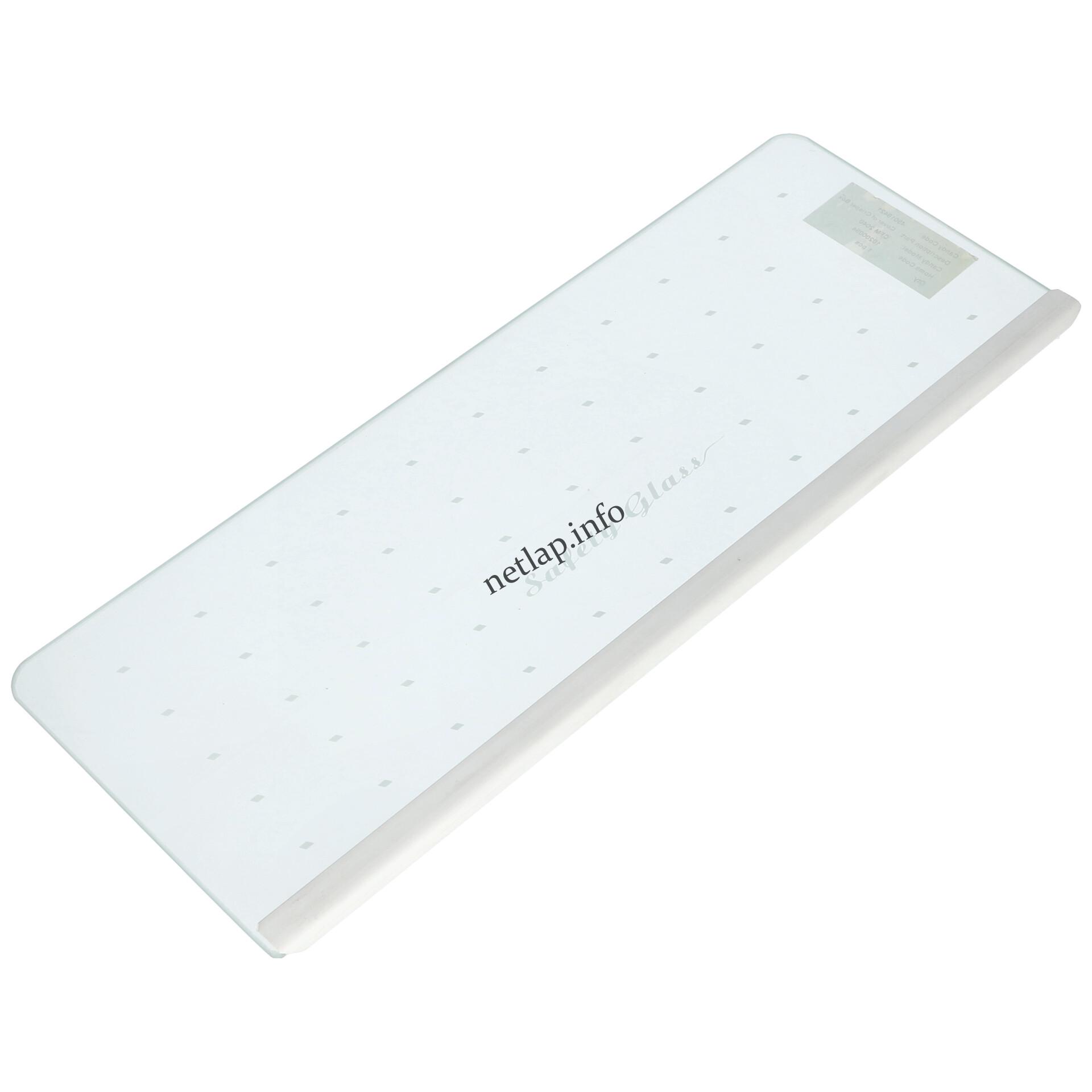 Candy hűtőgép 155x390 mm üveglap 49018422 Candy hűtőgép 155x390 mm üveglap 49018422