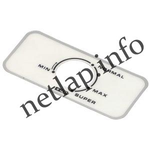 Candy hűtőgép fokozat tábla 49022707