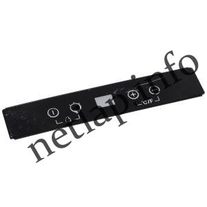 Candy hűtőgép kezelő burkolat 49036741