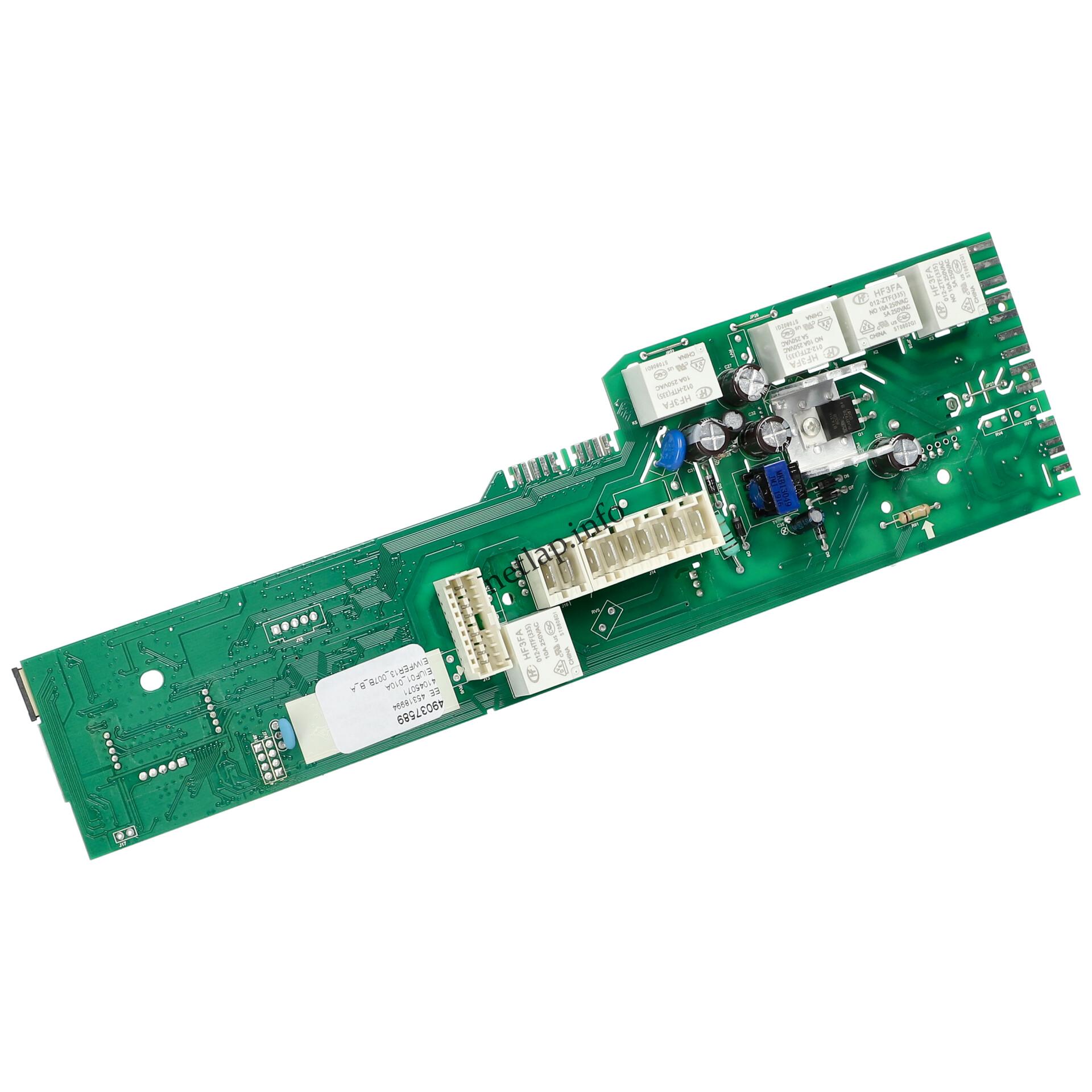 Candy mosógép vezérlőmodul NFC 49037589 Candy mosógép vezérlőmodul NFC 49037589