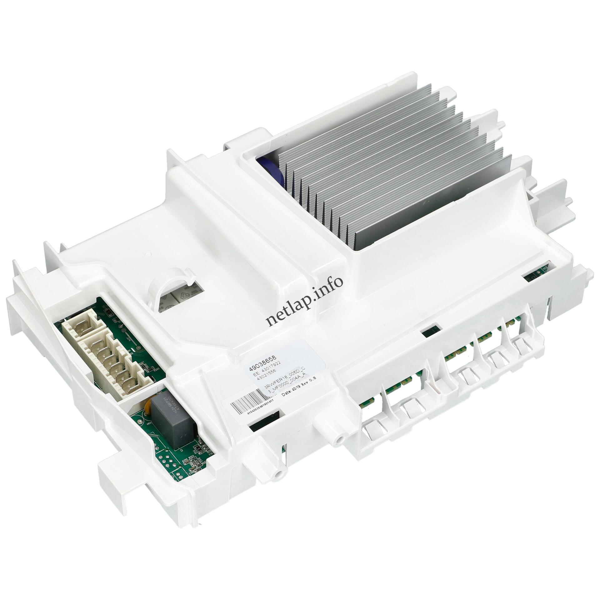 Candy mosógép vezérlőmodul 49038658 Candy mosógép vezérlőmodul 49038658