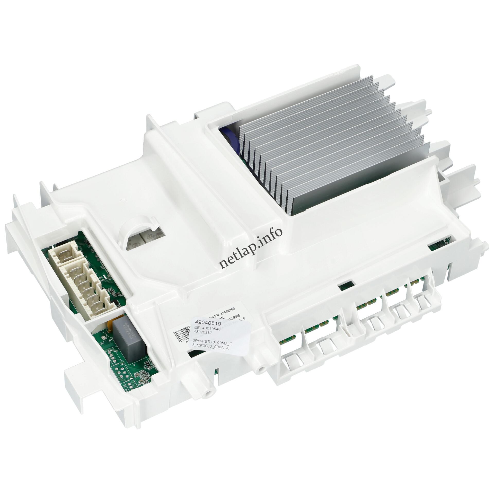 Candy mosógép vezérlőmodul gen2 49040519 Candy mosógép vezérlőmodul gen2 49040519