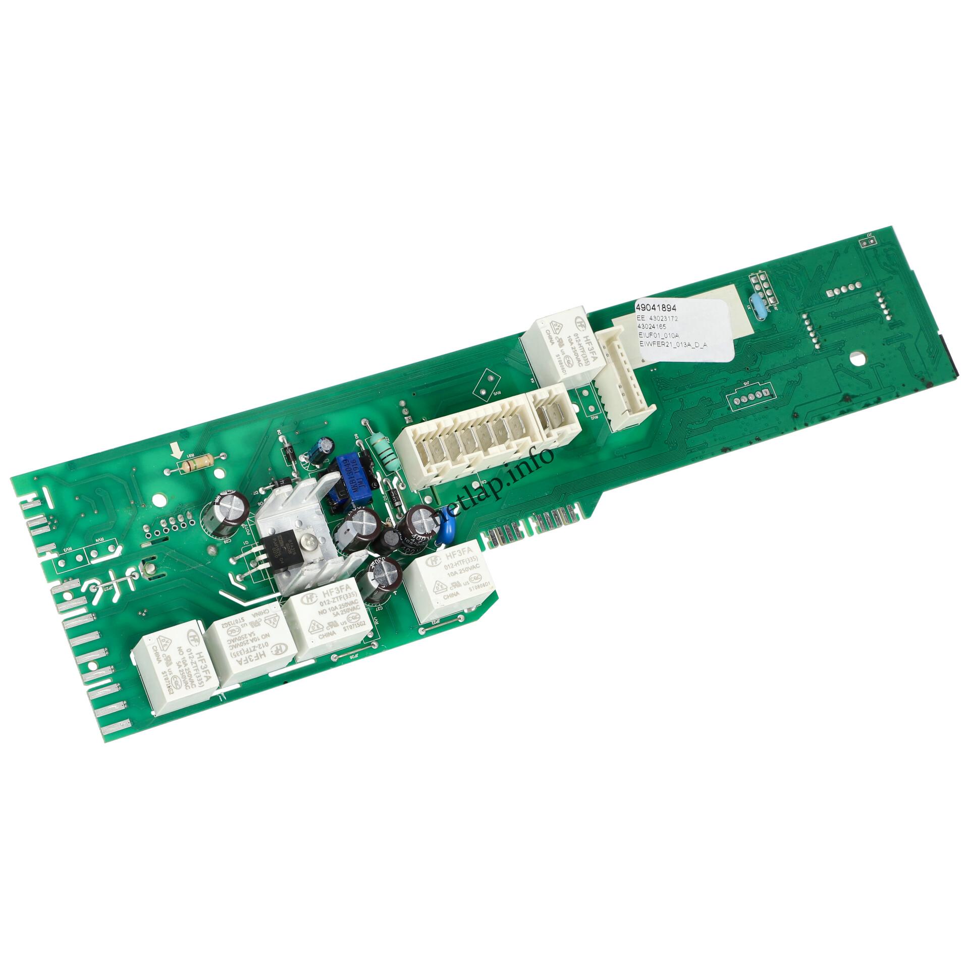 Candy mosógép vezérlőmodul NFC 49041894 Candy mosógép vezérlőmodul NFC 49041894