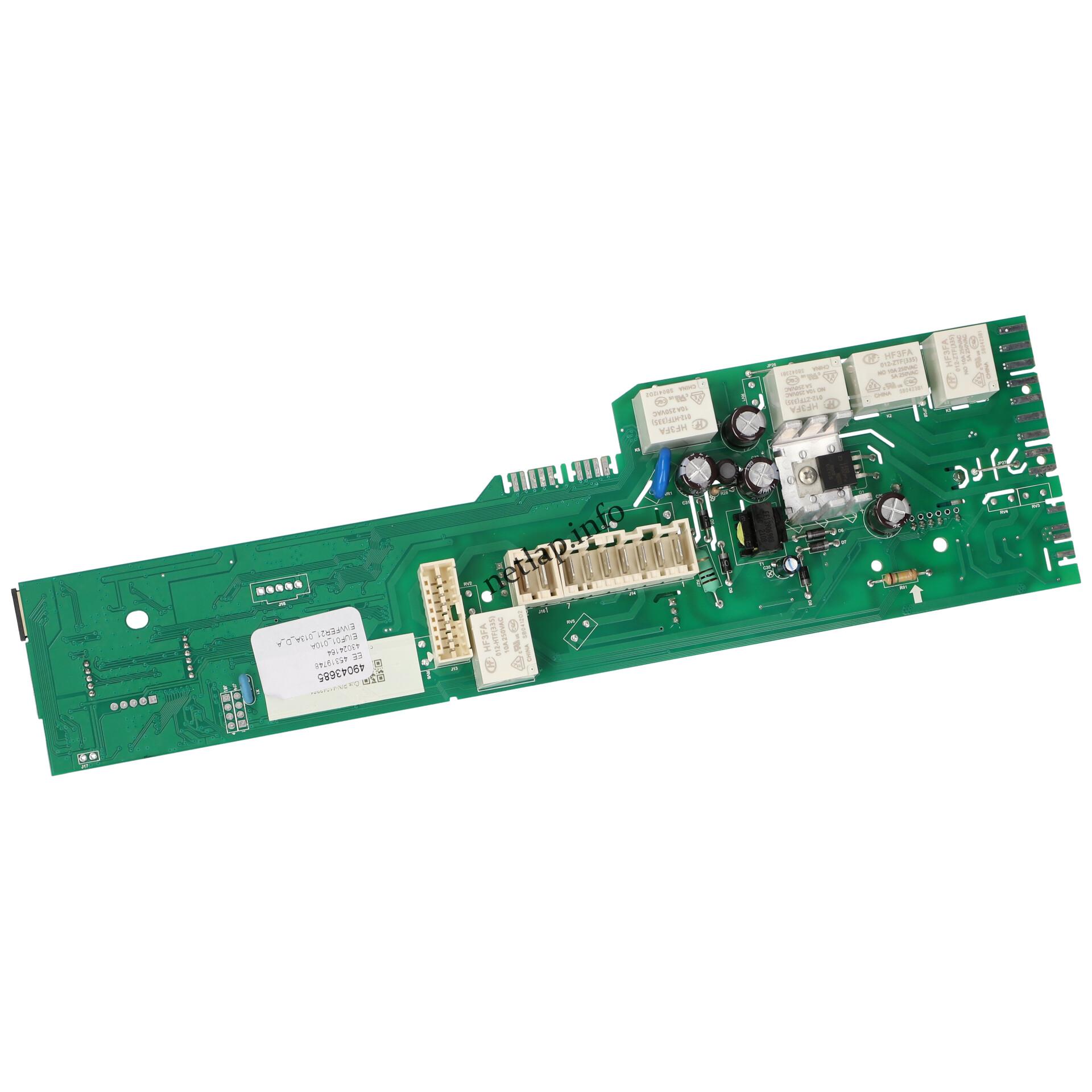 Candy mosógép vezérlőmodul 49043685 Candy mosógép vezérlőmodul 49043685