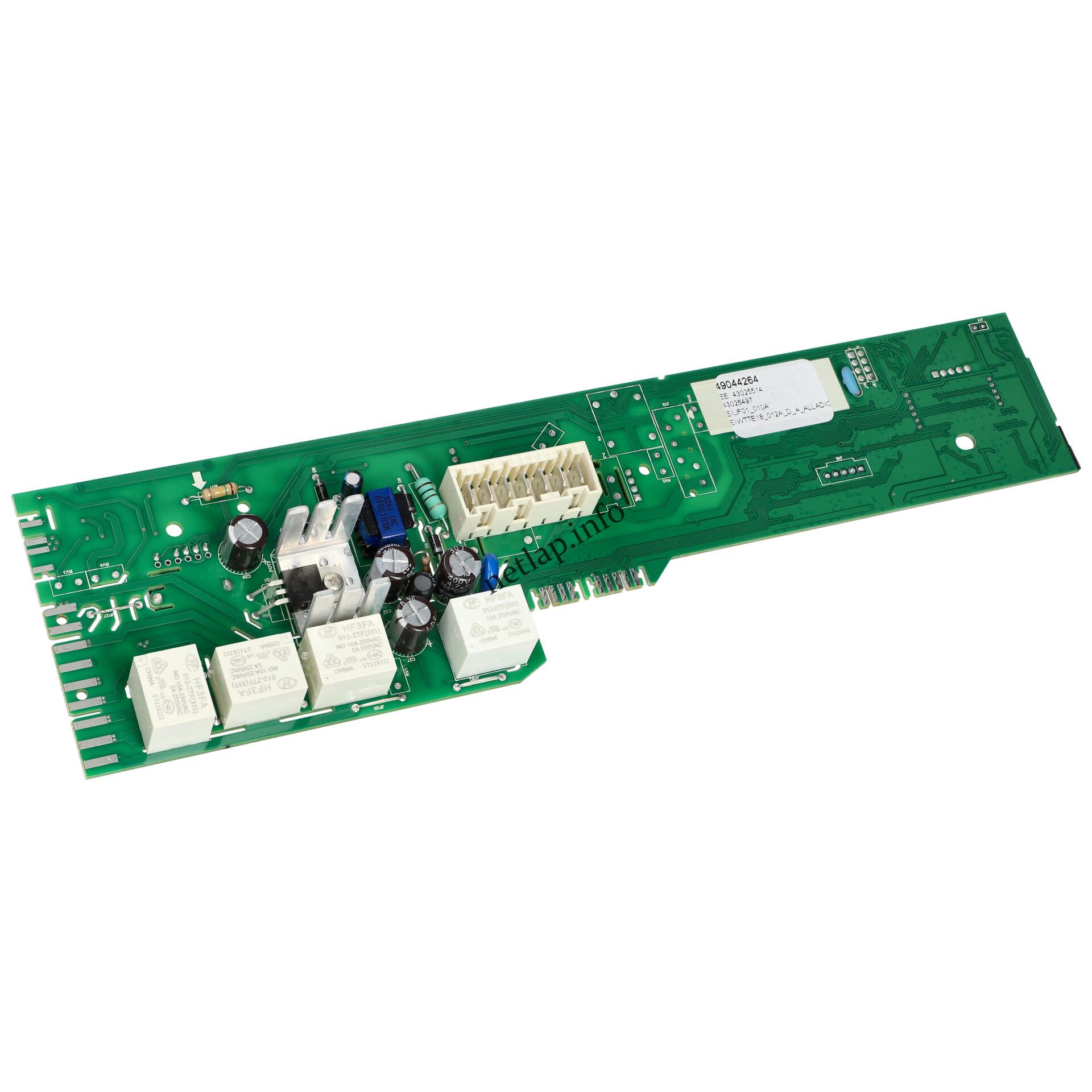 Candy mosógép vezérlőmodul NFC 49044264 Candy mosógép vezérlőmodul NFC 49044264