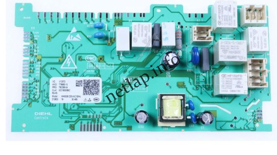 Haier mosógép vezérlőmodul 49049678 Haier mosógép vezérlőmodul 49049678