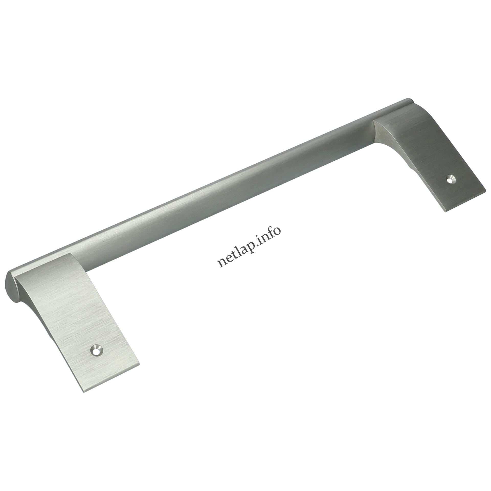 Beko hűtőgép fogantyú ívelt szürke fém 4906803100 Beko hűtőgép fogantyú ívelt szürke fém 4906803100