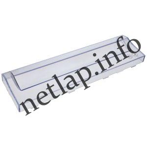 Beko hűtőgép előlap fagyasztófiók átlátszó 431x122x35 mm 4908513900