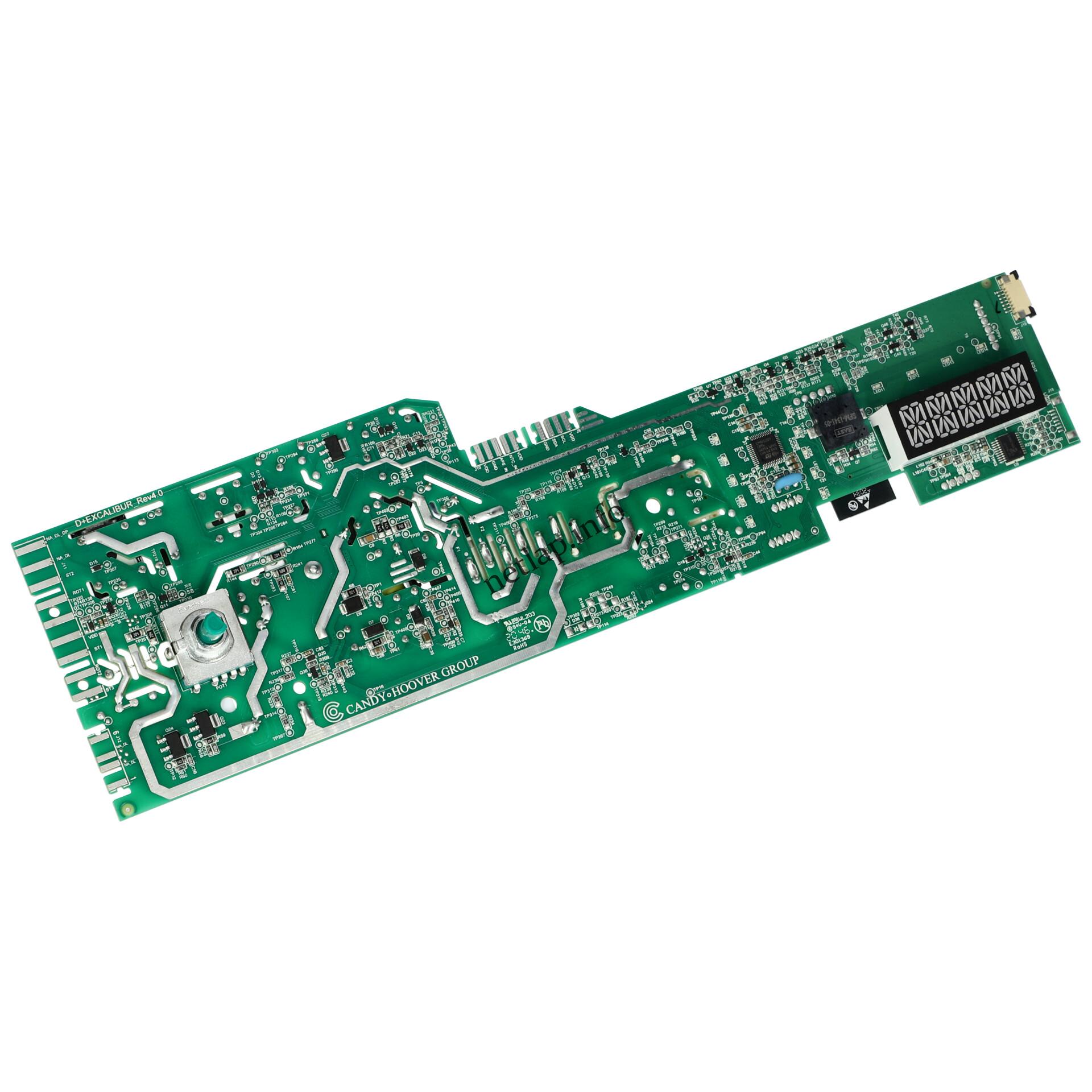 Candy mosógép vezérlőmodul 49113720 Candy mosógép vezérlőmodul 49113720