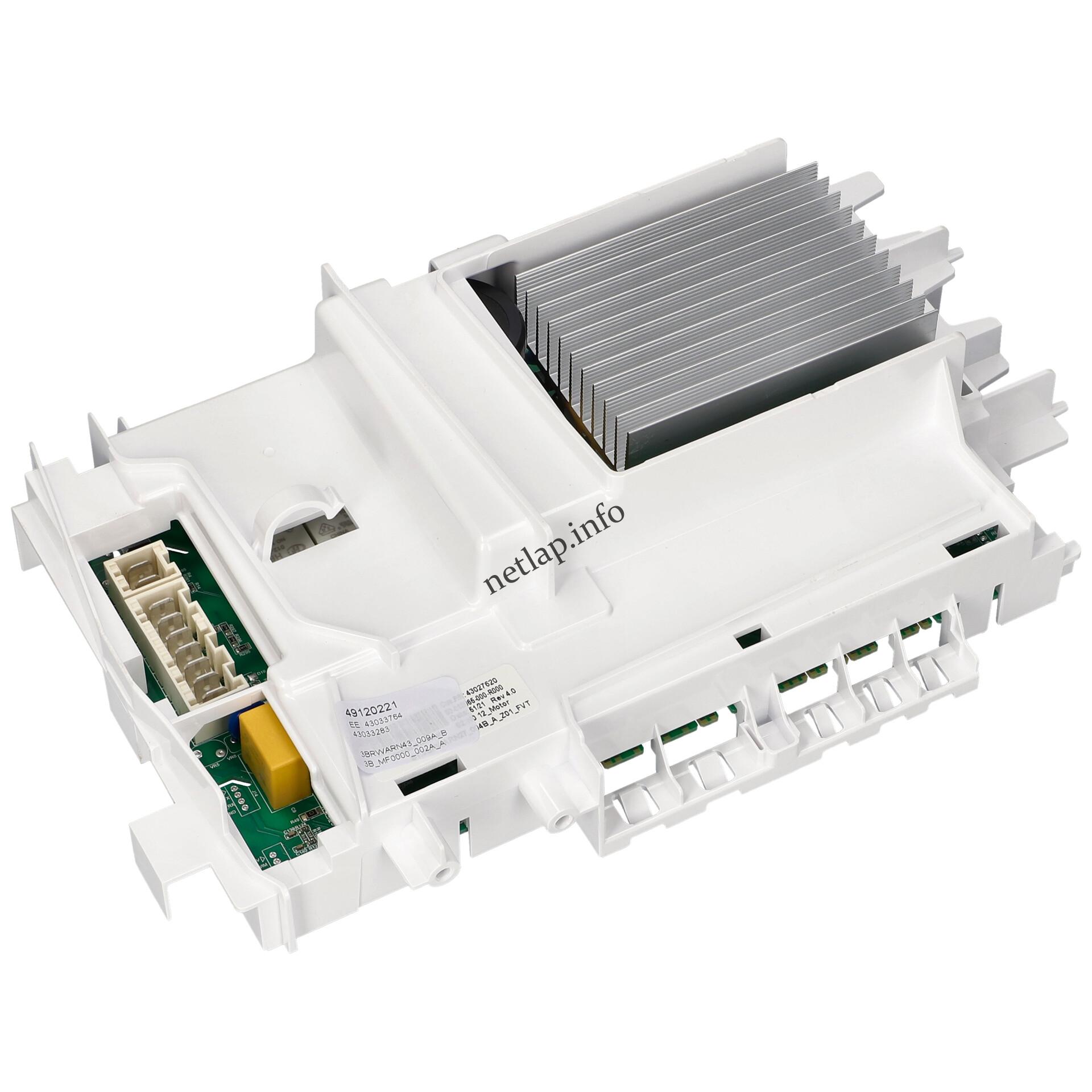 Candy mosógép vezérlőmodul 49120221 Candy mosógép vezérlőmodul 49120221