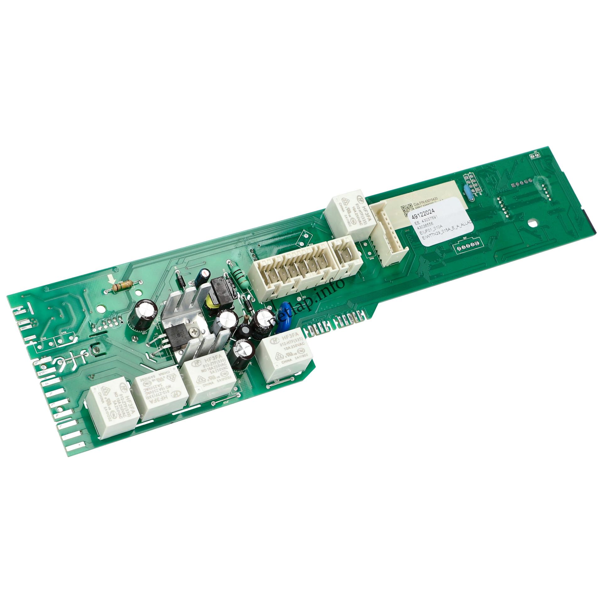 Candy mosógép vezérlőmodul 49122024 Candy mosógép vezérlőmodul 49122024