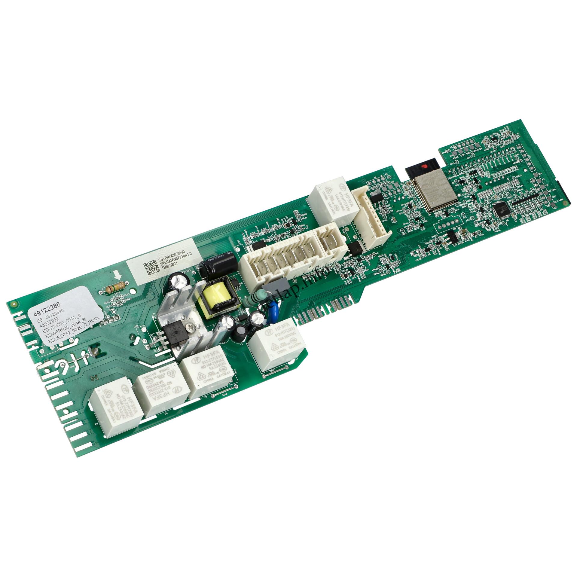 Candy mosógép vezérlőmodul 49122286 Candy mosógép vezérlőmodul 49122286