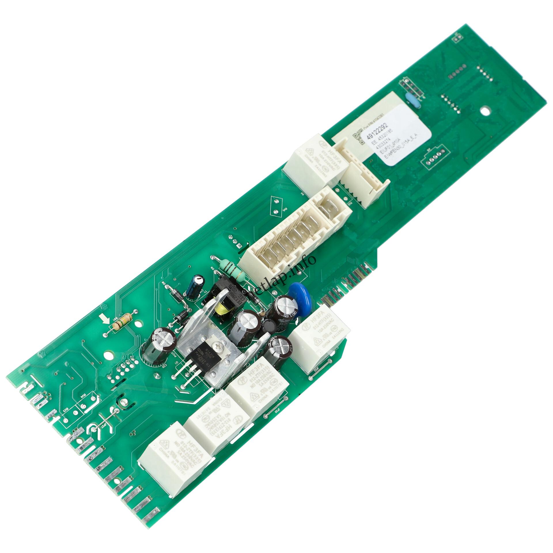 Candy mosógép vezérlőmodul 49122292 Candy mosógép vezérlőmodul 49122292