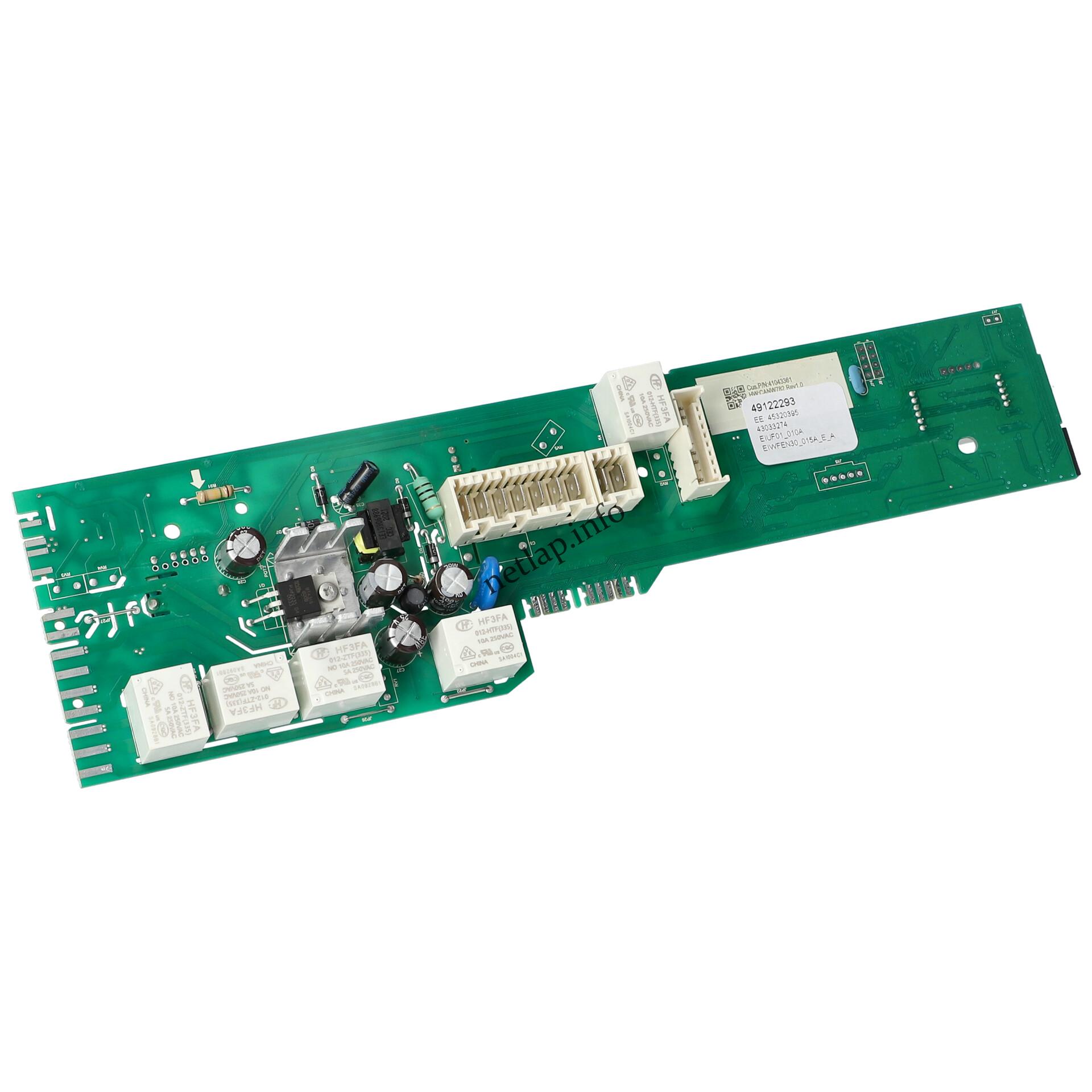 Candy szárítógép vezérlőmodul mosó 49122293 Candy szárítógép vezérlőmodul mosó 49122293