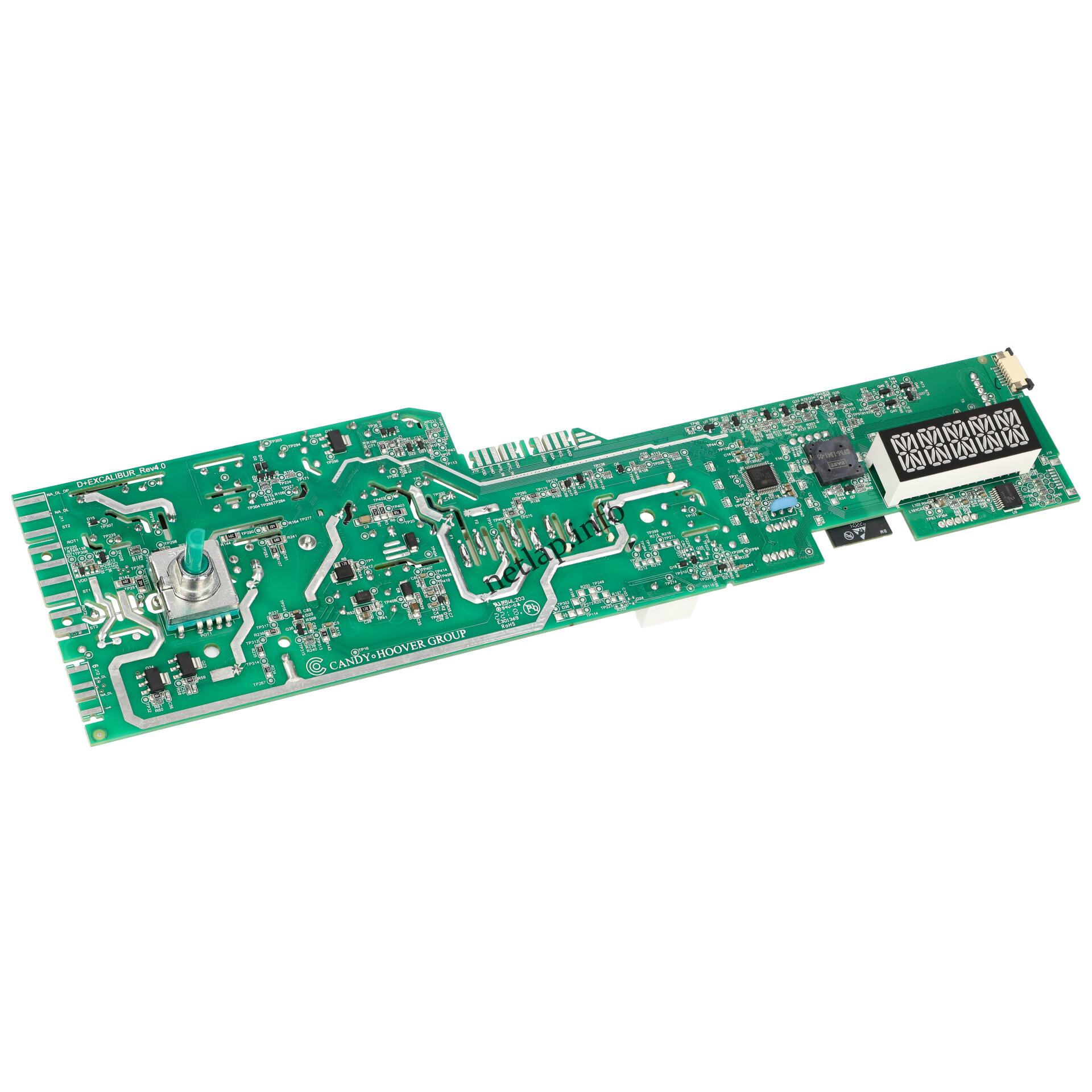 Candy mosógép vezérlőmodul 49123099 Candy mosógép vezérlőmodul 49123099