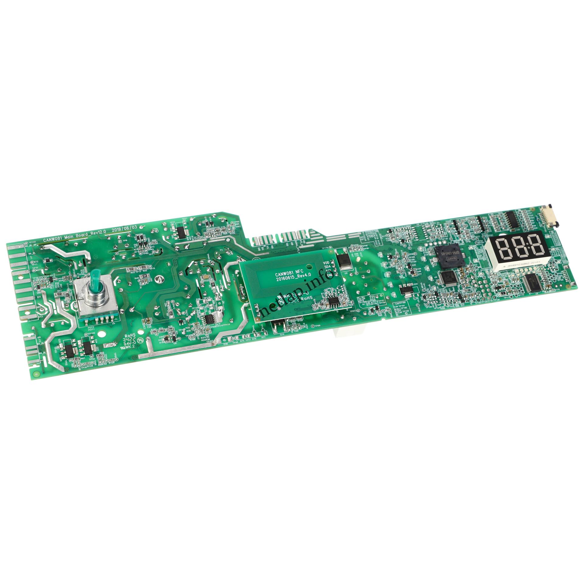 Candy mosógép vezérlőmodul 49124857 Candy mosógép vezérlőmodul 49124857